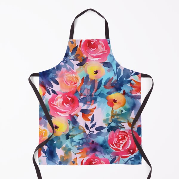 Item preview, Bouquet Of Vibrant Flowers Watercolor Floral Patterns designed and sold by Wonder Of Light.