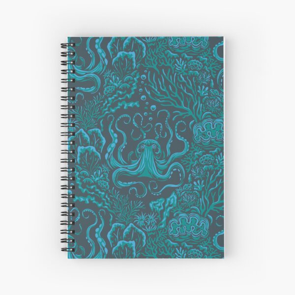 Octopus's Garden Spiral Notebook