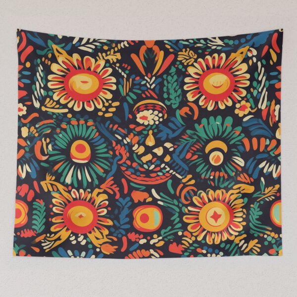 Item preview, A Pattern Inspired by Traditional Mexican Art designed and sold by StudioRedKoala.