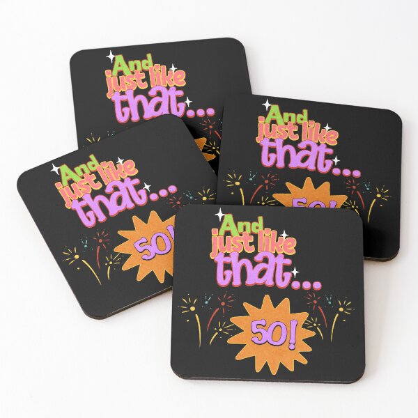 Item preview, And just like that...50! designed and sold by Printriff.