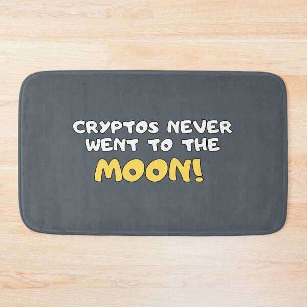 Item preview, Cryptos never went to the moon 01 designed and sold by mliotard.