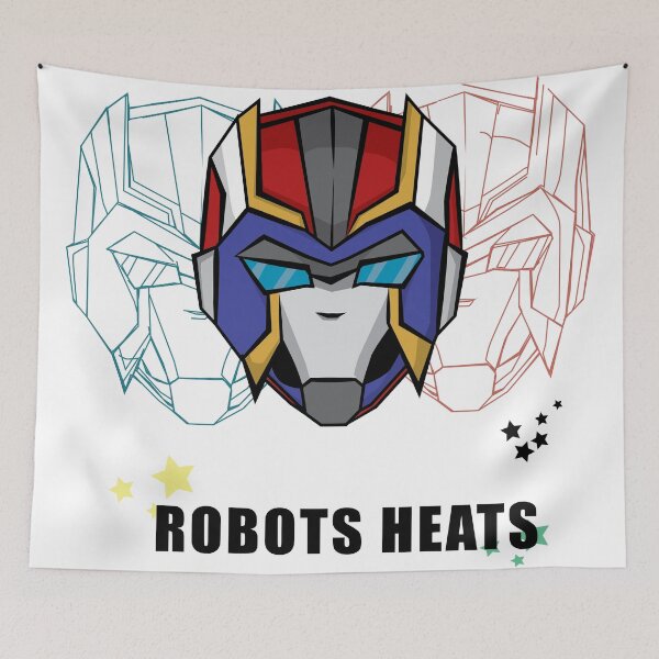 Item preview, Robot Head cartoon designed and sold by KimierArt.