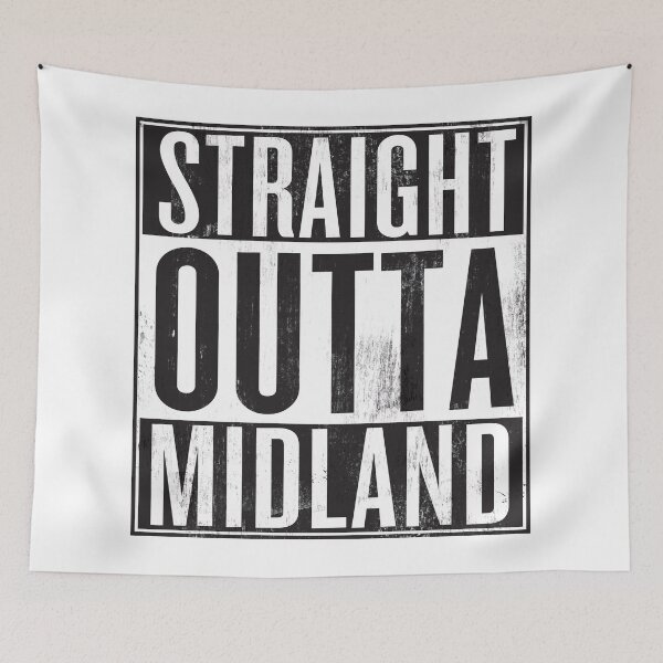 Item preview, Straight Outta Midland designed and sold by Tobias1969.