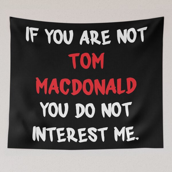 Item preview, Tom MacDonald - If you are not designed and sold by 2Girls1Shirt.