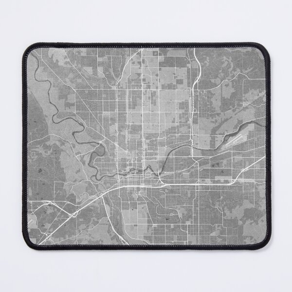 Item preview, Map of Spokane (WA, USA) in gray vintage style designed and sold by blursbyai.