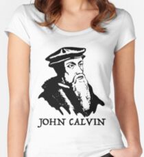John Calvin Women's Fitted Scoop T-Shirt