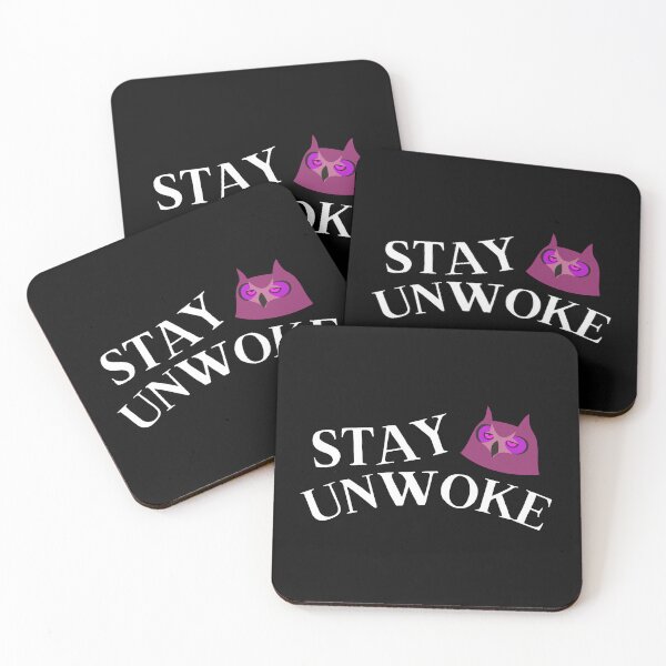Item preview, Anti-woke - Stay Unwoke - Funny Anti-Woke Quote designed and sold by The Red Nox.