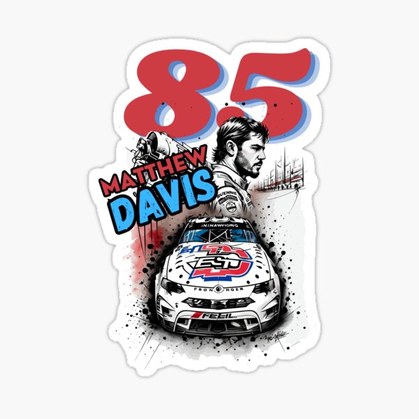 Item preview, Vintage Nascar Racing Design Matthew Davis designed and sold by RossoCorsa250.