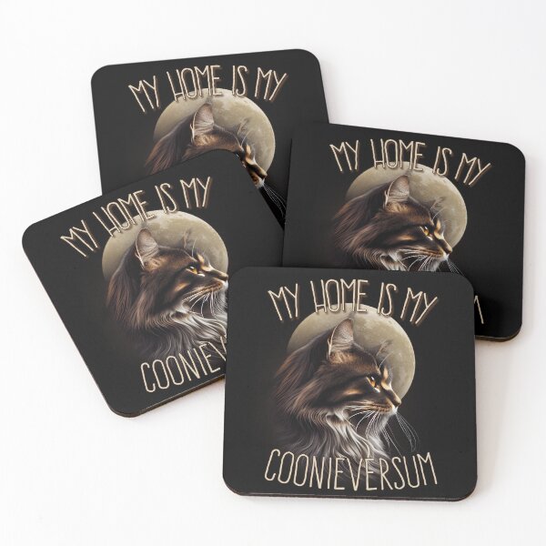 Item preview, My Home is my Coonieversum designed and sold by derKatzenmensch.