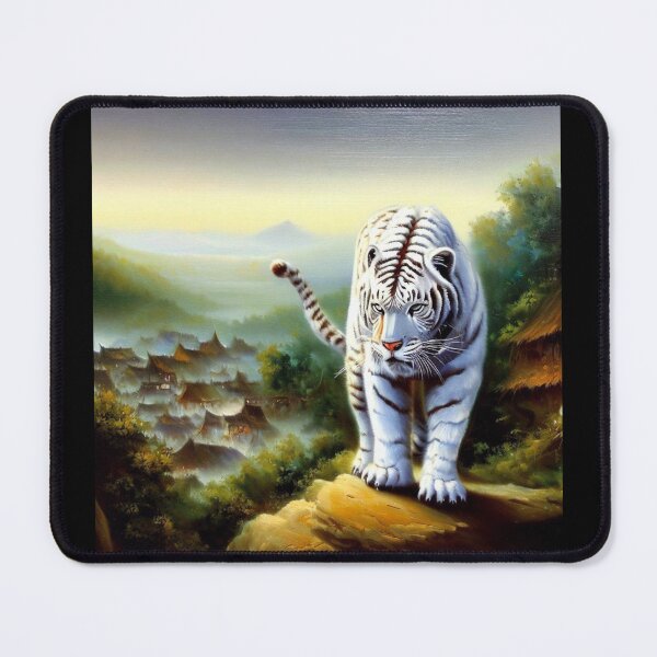 Item preview, Chinese White Tiger (12) designed and sold by CrankyOldDude.