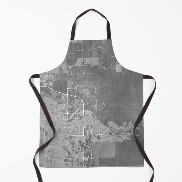 Item preview, Map of Scottsdale (AZ, USA) in gray vintage style designed and sold by blursbyai.