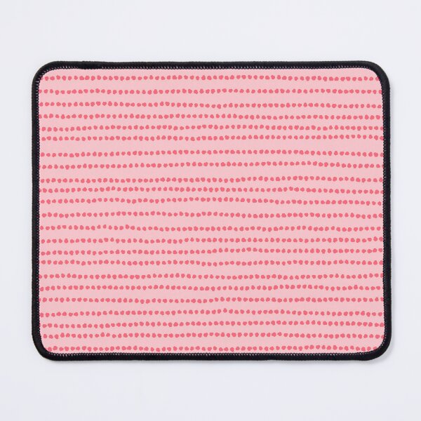 Item preview, Smudgy Dotted Ink Stripes Pattern in Pink designed and sold by kierkegaard.