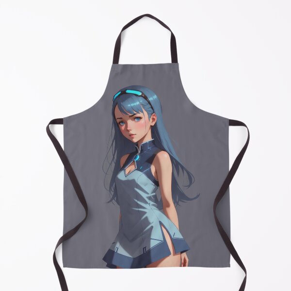 Item preview, Enchanting Blue Eyes Anime Girl Artwork designed and sold by pinimgart.