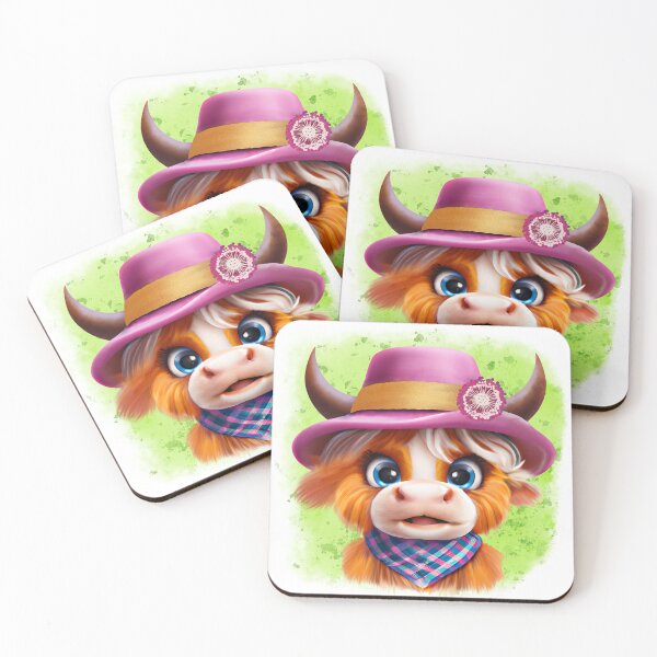 Item preview, Highland Cow, Lady, funny designed and sold by DTwithlove.