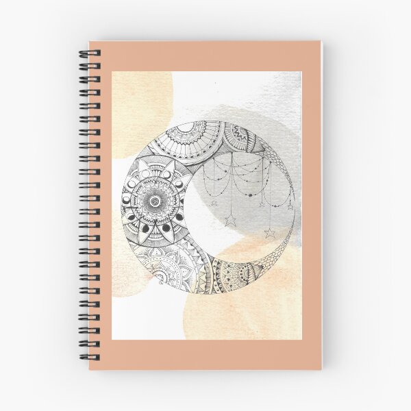 Item preview, Dreamy Inky Moon designed and sold by AnjaLiaDesigns.