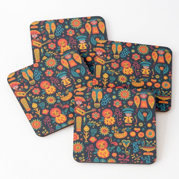 Item preview, A Pattern Inspired by Traditional Mexican Art designed and sold by StudioRedKoala.
