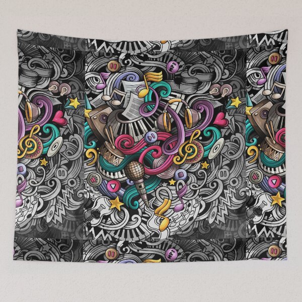 Item preview, Graffiti Music Inspired designed and sold by Eolithic.