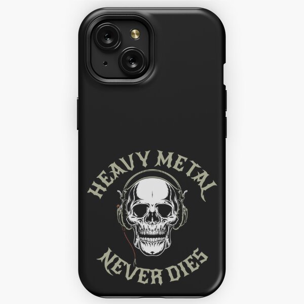 Metal Skeleton Iphone Case, Metal Back Phone Cover