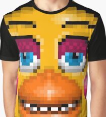 Five Nights at Freddy's 2 - Pixel art - Sexy Chica Graphic T-Shirt