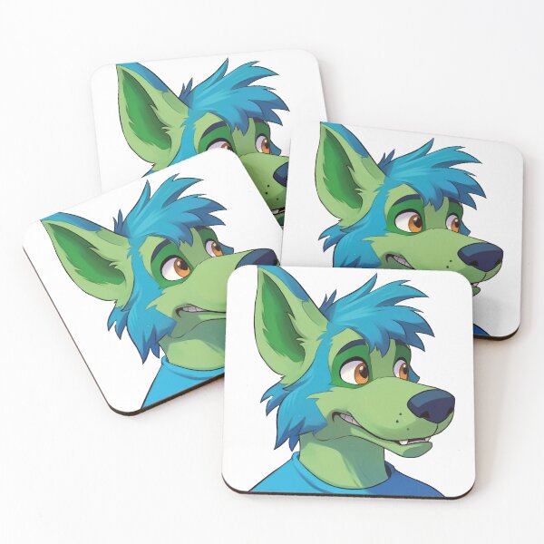 Item preview, Green Furry Dog designed and sold by FurryKingdom.