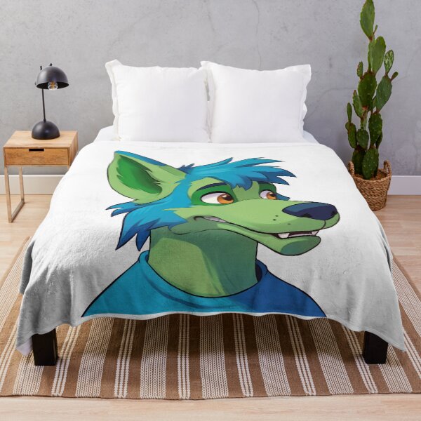 Item preview, Green Furry Dog designed and sold by FurryKingdom.