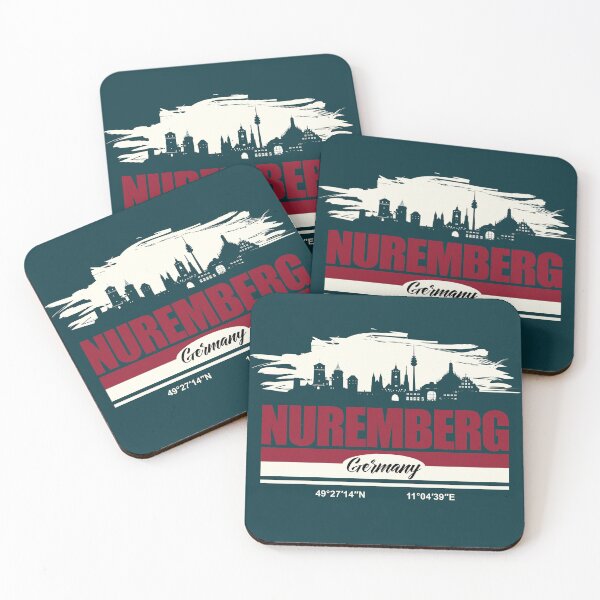 Item preview, Nuremberg, Germany Skyline Art designed and sold by DimDom.