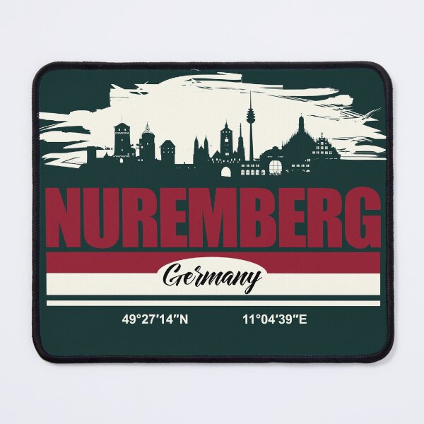 Item preview, Nuremberg, Germany Skyline Art designed and sold by DimDom.