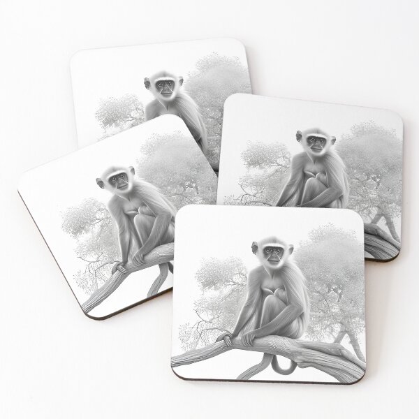 Item preview, Monkey pencil drawing designed and sold by Pencil-Art.