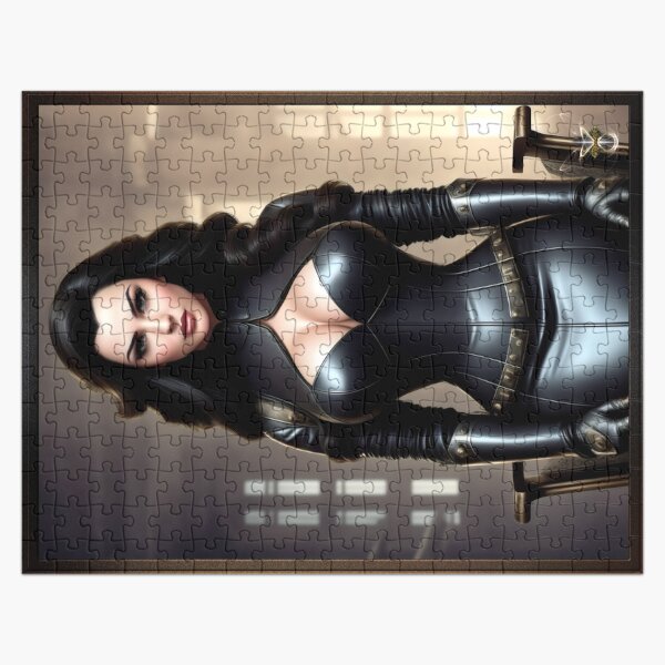 The Incomparable Bralia Treveskoli A Glamorous AI Concept Art by Portrait Xzendor7 Jigsaw Puzzle