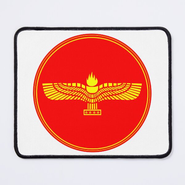 Item preview, Aramean Flag Roundel designed and sold by Fed Sher.