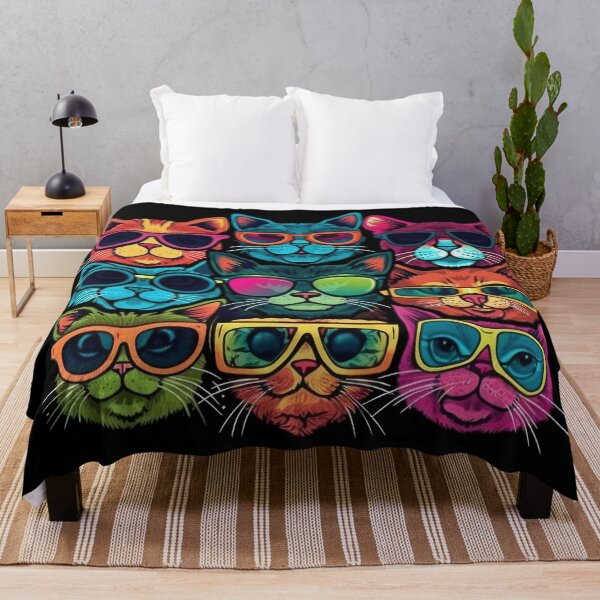 Item preview, The adventures of the sunglasses cats designed and sold by Pixelboys.