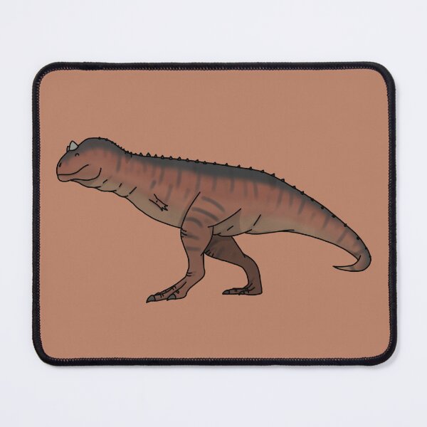 Item preview, happy carnotaurus, cute dinosaur designed and sold by LilDinoBoy.