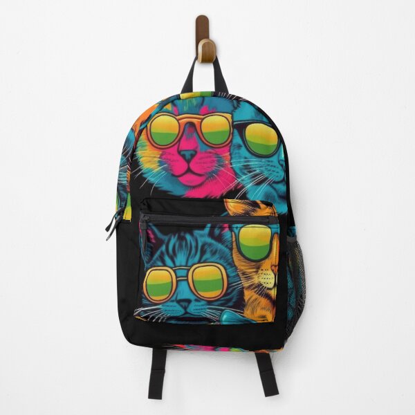 Item preview, The colorful cat crew with cool sunglasses designed and sold by Pixelboys.