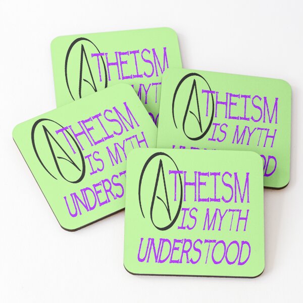 Item preview, Atheism Is Myth Understood Fun Play On Words Pun Lilac designed and sold by taiche.