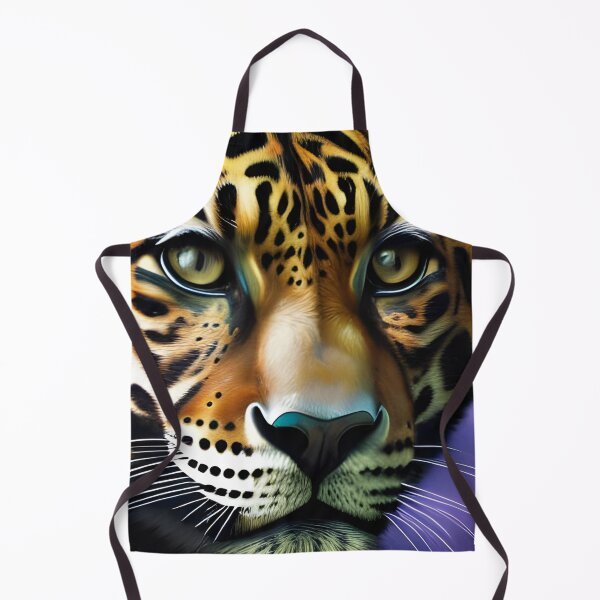 Item preview, Retrato de jaguar, empaste, Ai Generated Art designed and sold by ACC .