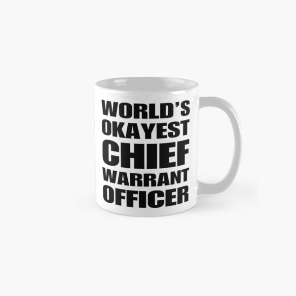 Item preview, Funny World's Okayest Chief Warrant Officer Coffee Mug designed and sold by christianadams.