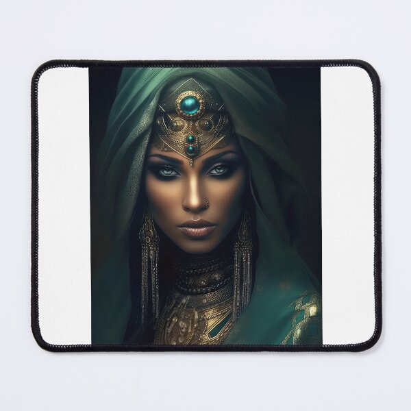 Item preview, Arabian princess in green designed and sold by Rosaliartbook.