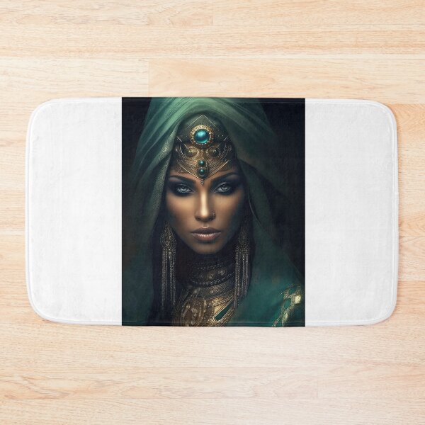 Item preview, Arabian princess in green designed and sold by Rosaliartbook.