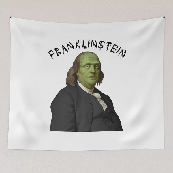 Artikelvorschau, Franklinstein Einzigartiges Benjamin Franklin Monster entworfen und verkauft von The Junto Shop.