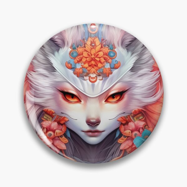 Item preview, Oriental White Fox, Kitsune Inspired Anime Character designed and sold by EtherealDreamin.