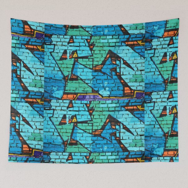 Item preview, Graffiti Inspired Wall designed and sold by Eolithic.