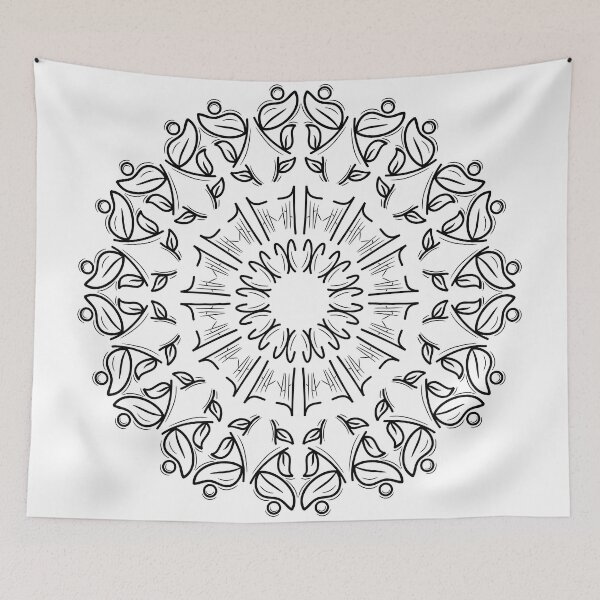 Item preview, Mandala Design,Meditative Art,Sacred Geometry,Spiritual Symbolism designed and sold by Minimalist Quotes and Sayings.