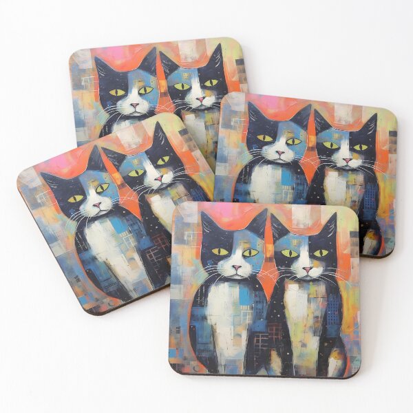 Artikelvorschau, Contemporary Cats Design entworfen und verkauft von MTJ-Mushrooms.
