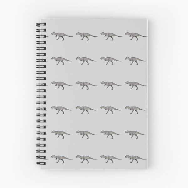 Item preview, happy Albertosaurus, gray dinosaur designed and sold by LilDinoBoy.