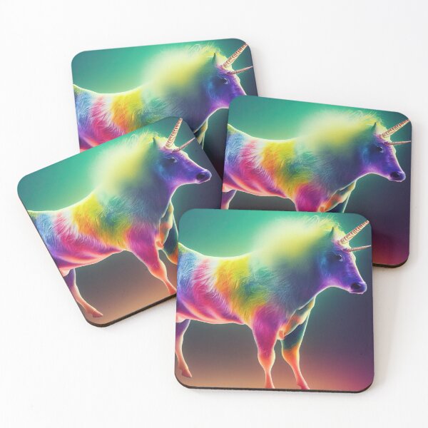 Artikelvorschau, Felicia, die Glitzerkuh mit Einhorn entworfen und verkauft von Pixelboys.