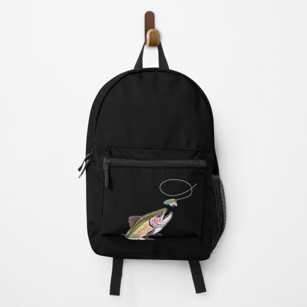 Item preview, Trout Biting a Fly Fisher Lure - for Fly Fishing Enthusiasts designed and sold by Cedinho.