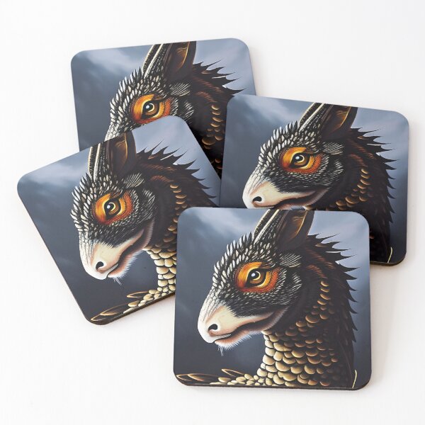 Item preview, Rabbit Dragon portrait, impasto, Ai Generated Art  designed and sold by ACC .