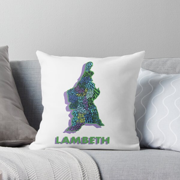 Item preview, Lambeth - London Boroughs designed and sold by damnfinecuppa.