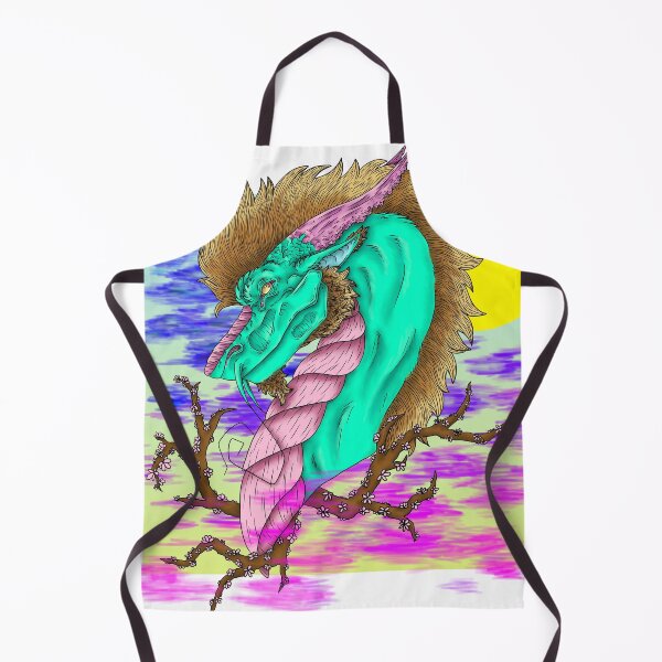 Item preview, vaporwave dragon designed and sold by goatwolfstudios.