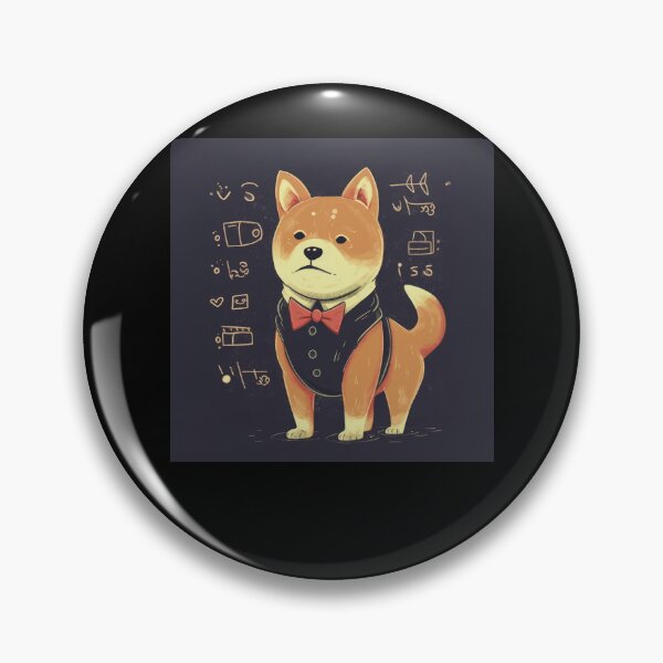 Item preview, Dog Shiba Inu teacher lesson school blackboard designed and sold by Naohiro.